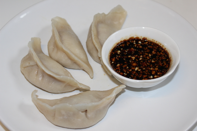 Number 8 on the Menu, Dumplings with soy sauce